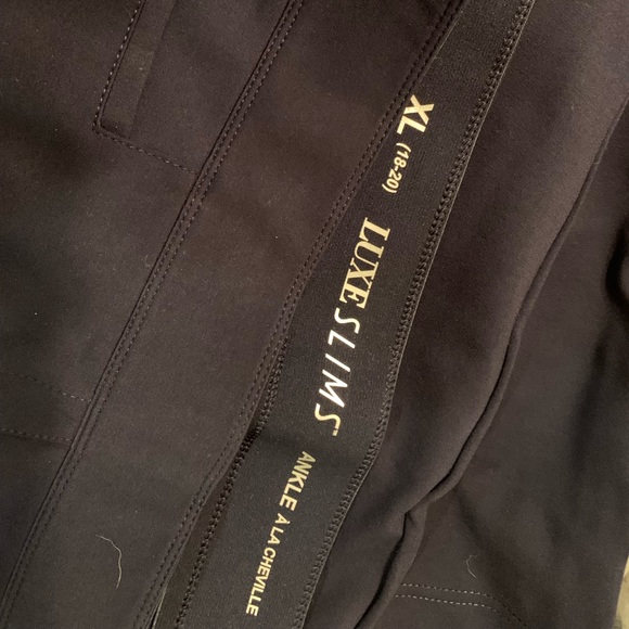 NWT Navy ankle length, XL LUXE SLIMS - Picture 2 of 5